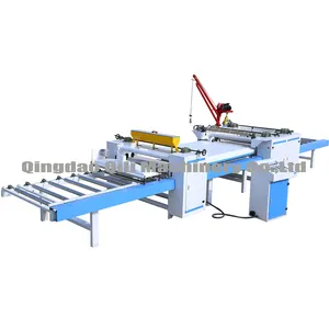 laminate decorative paper on MDF board machine