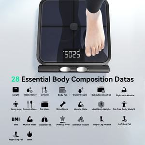 Intelligente digitale Körper gewichts waage <span class=keywords><strong>Bmi</strong></span> Tragbare Gesundheits analyze Waage Körperfett ROHS-zertifizierte elektrische Batterie - Product Image 5