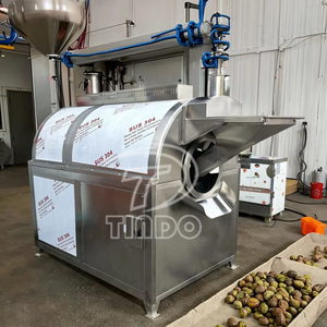 Machine automatique de torréfaction d'arachides, de noix de cajou, de pois chiches et de sésame à induction électrique - Product Image 2