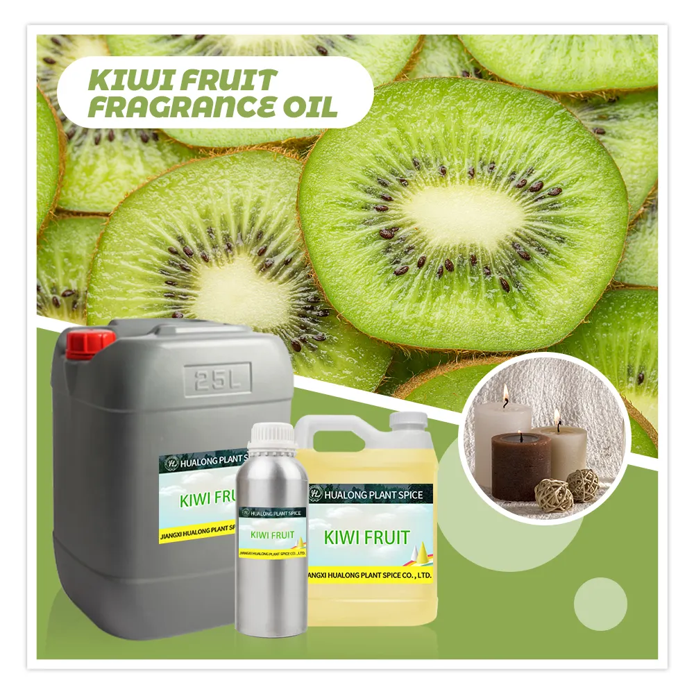 HL- Strong Fruit Fragrance Oils Producer, BULK Long lasting Kiwifruit Fragrance Oil per la produzione di candele profumate |