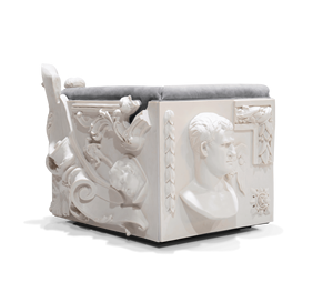 Fauteuil de luxe rembourré, fauteuil design, salon, hall d'hôtel, réception, villa, meubles, canapé individuel sur mesure - Product Image 4