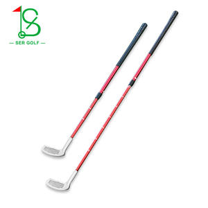 Putter telescópico Blues Golf, longitud ajustable de 56 a 94 cm, cabeza de taco de aleación de titanio, ayuda para practicar y entrenar para niños, adultos y principiantes - Product Image 3