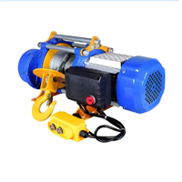 Nouveau treuil électrique léger 220V, palan à câble portable avec télécommande, petit équipement de levage domestique, construction en acier