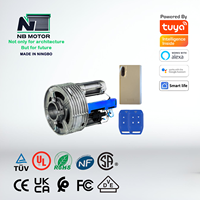 Motor NB de 360 Nm y 480 Nm de Alto Torque para Persianas Enrollables Industriales, con Control Remoto para Puertas de Almacén