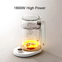 Pour bouilloires électriques thermostatiques MIJIA 2 Pro,1.7L,1800W,304 inoxydable, bouilloire à thé pour eau chaude, café et thé, 220V, Version CN