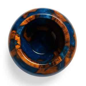 Ajoutez un charme naturel à votre bureau, votre étagère ou votre balcon avec des pots en résine et en bois pour plantes, combinant la résistance de la résine. - Product Image 5