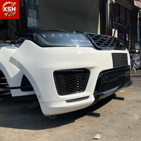 Ensemble complet de pare-chocs avant Nosecut avec radiateur et phares pour Land Rover Range Rover Sport L494 2018 à 2022