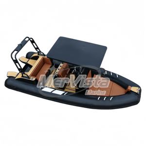 Vente chaude 580cm <span class=keywords><strong>bateau</strong></span> à rames coque en aluminium robuste <span class=keywords><strong>semi</strong></span>-<span class=keywords><strong>rigide</strong></span> <span class=keywords><strong>bateau</strong></span> à côtes gonflable pour la pêche - Product Image 2