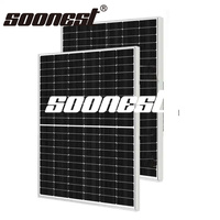 Panneaux solaires photovoltaïques bifaciaux monocristallins 550W 580W 620W, modules PV monocristallins HJT 400W 500W 600W, panneaux solaires