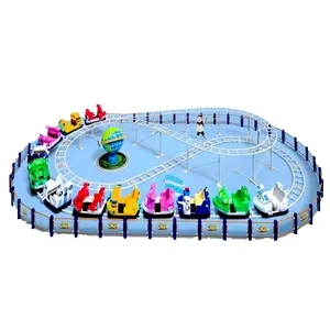 Powkiddie — Mini montagnes russes électriques, pour enfant, Train, carnaval, jeu de navette spatiale