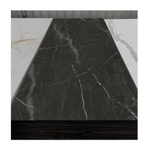 Faux Indoor Zwart Marmer Bamboe Houtskoolvezel Polymeer Wandbord Pvc-Plaat Wandpanelen/Planken - Product Image 3