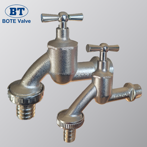 <span class=keywords><strong>Robinet</strong></span> de jardin en laiton BOTE, 1/2\" NPT, 3/4\" GHT, <span class=keywords><strong>robinet</strong></span> de machine à laver avec poignée en acier moderne pour l'alimentation en eau du jardin - Product Image 6