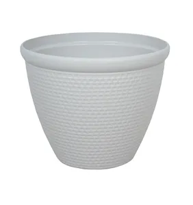 Neuester runder Pflanzt opf Garden Plastic Flower Pot