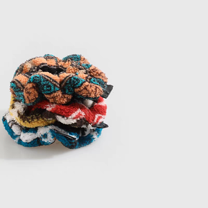 Custom <strong>Elastic</strong> Hair Scrunchies <strong>Plush</strong> <strong>Soft</strong> Fur Fluffy Cute Sweet Hair Ties Accessories Headbands for Women and Girls Winter Use - Product Image 3