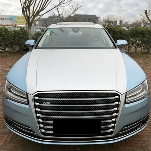 2015-2017 D4PA A8/A8L W12 Style Full Set | <strong>Grille</strong> Fog Light/Side <strong>Mirror</strong> Bezel Bumper Mesh <strong>Grille</strong> | Durable ABS Chrome | - Product Image 1