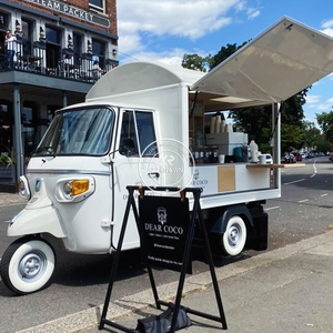 Nouveau Tricycle Électrique 4 Roues 2025 pour Vente Ambulante : Chariot à Crêpes, Café et Glaces en Fibre de Verre et Aluminium – Offre Spéciale - Product Image 6