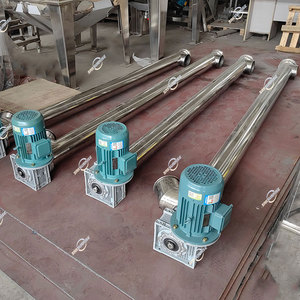 Transportador de Tornillo Inclinado Vertical de Acero Inoxidable de 10m para Especias, Chile, Leche, Granos en Polvo, Alimentador para Máquina Moledora - Product Image 3