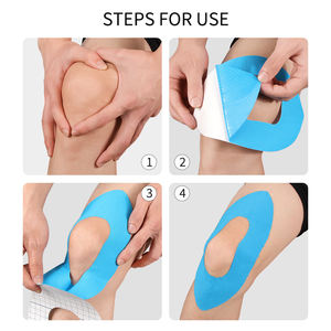 Cinta Kinesiológica Deportiva Elástica de Algodón Impermeable, Diseño Nuevo, Promoción, Se Acepta OEM, Venta al Por Mayor - Product Image 6