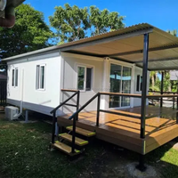 Maisons préfabriquées extensibles en conteneur d'acier de 20 pieds bon marché Mini hôtel pliable Maisons préfabriquées de 2 à 3 chambres à coucher pour ferme