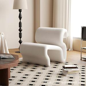 Sillón Individual de Diseño Creativo, Reclinable, de Forma Irregular, Minimalista, para Sala de Estar, Informal - Product Image 4