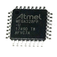 ATMEGA328PB-AU AVR ATmega, microcontrôleur IC de sécurité fonctionnelle (FuSa), 8 bits, 20 MHz, 32 Ko (16K x 16) FLASH, circuits intégrés