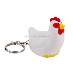 Llaveros Promocionales Antiestrés con Forma de Zanahoria, Juguetes de Pelota Antiestrés de Espuma y PU con Simulación de Vegetales, Anillos para Llaves - Product Image 3