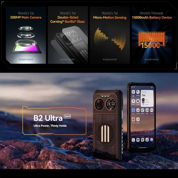 Hot Selling IIIF150 B2 Ultra 12GB+256GB Android 13 Side 