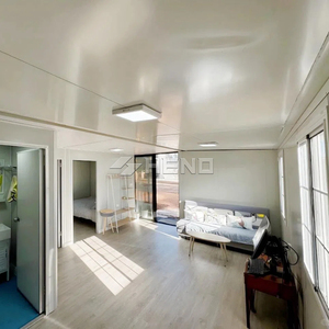 Villa préfabriquée moderne en acier de 30 pieds, <span class=keywords><strong>maison</strong></span> mobile, bureau extérieur, hôtel, <span class=keywords><strong>maison</strong></span> conteneur extensible - Product Image 3