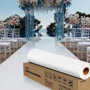 Adesivi per pavimenti per matrimoni con avvolgimento in vinile per pista da ballo con rimozione personalizzata per Bar Mitzvah per feste di matrimonio