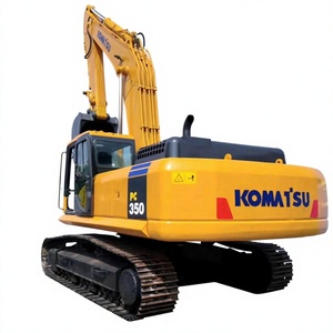 Used Komatsu PC 350 Crawler Excavator <b>Digger</b> with Hydraulic Hammer 1.6m Bucket Capacity 180kw Power - Product Image 1