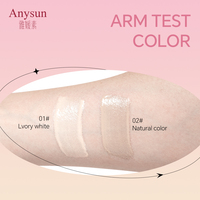 Concealer Wajah Merek Sendiri Anysun Melembapkan dan Memutihkan Dapat Disesuaikan
