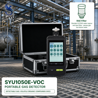 Detektor Gas Portabel SYU1050E-VOC Layar Warna Sensor PID Pompa Hisap Filter RAE Detektor Gas Senyawa Organik Volatil Beracun