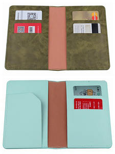 Toptan özel moda PU pasaport sahipleri lüks deri seyahat pasaport kapağı - Product Image 3