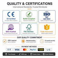 Panier à linge à 2 niveaux Cedar Space avec étagère amovible inclinable, certifié pour le rangement des vêtements, vente en gros, usine OEM