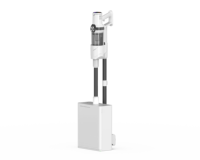 Aspirateur Cyclonique Sans Fil avec Station de Recharge et Moteur Sans Balais pour le Nettoyage Domestique, Automobile et Hôtelier