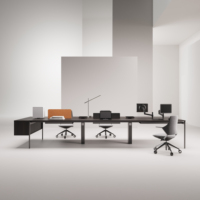 Espace bureau poste de travail modulaire 2 4 6 sièges mobilier de bureau poste de travail ouvert
