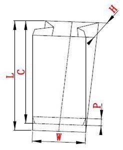 Precio barato automática Fondo V de alimentos bolsa de papel que hace la máquina - Product Image 5