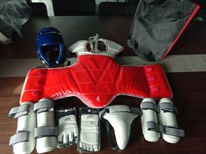 WTF <span class=keywords><strong>TaeKwonDo</strong></span> Solid reversibile protezione del torace protezione del corpo per <span class=keywords><strong>taekwondo</strong></span> - Product Image 5