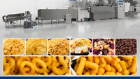 Ligne de production complète de snacks en pâte feuilletée pour la fabrication de choux à la crème et de nuggets de poulet style McDonald's