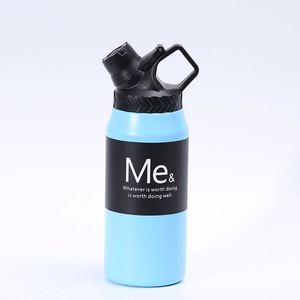 Termo de Camping de Doble Pared, 750ml 950ml, Botella Térmica de Acero Inoxidable 304 para Exteriores - Product Image 2
