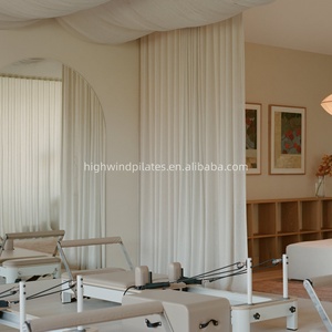 Máquina de Fitness Reformer Comercial de Aluminio Blanco con Riel Silencioso y Marco Vertical en Venta HWD-MA005 Pila de Alta Calidad - Product Image 2