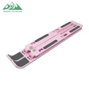 Support portable pliable en métal pour ordinateur portable : avec emplacement pour <span class=keywords><strong>tablette</strong></span> et porte-gobelet, bureau pliable idéal pour une utilisation sur les genoux en dortoir - Product Image 5