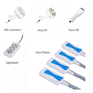 Máquina de Adelgazamiento por Criolipólisis, Congelación de Grasa, Cavitación 40K, 6+2 LipoLaser, Radiofrecuencia, Lifting Facial, Equipo de Belleza para Salón - Product Image 4
