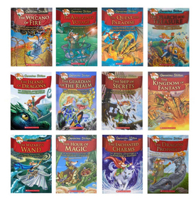 Geronimo Stilton, la serie El <span class=keywords><strong>Reino</strong></span> de la Fantasía, a todo color con tapa dura, 12 libros - Product Image 2