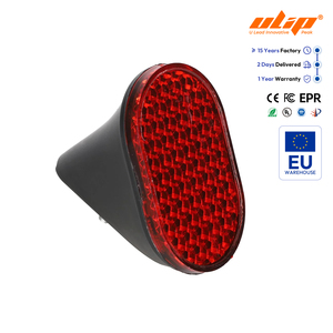 Bande réfléchissante de sécurité arrière rouge pour trottinette électrique, réflecteur arrière de vélo pour trottinette électrique, pièces d'origine - Product Image 1