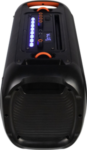 Altavoz Portátil de Gran Potencia, Altavoz Doble de 6.5 Pulgadas, Subwoofer, Altavoz para Fiestas <span class=keywords><strong>en</strong></span> Casa y al Aire Libre con Micrófono y <span class=keywords><strong>Radio</strong></span> <span class=keywords><strong>FM</strong></span> - Product Image 2
