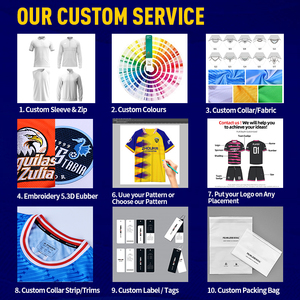 Maglia da Calcio Personalizzata di Alta Qualità, Abbigliamento Sportivo Traspirante a Rapida Asciugatura, Uniforme di Squadra all'Ingrosso - Product Image 5