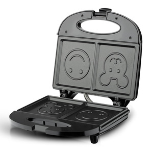 6 in 1 Electric Breakfast Pancake Nut Doughnut <b>Waffle</b> <b>Maker</b> Panini Sandwich <b>Maker</b> 2 Slice Breakfast <b>Maker</b> - Product Image 6