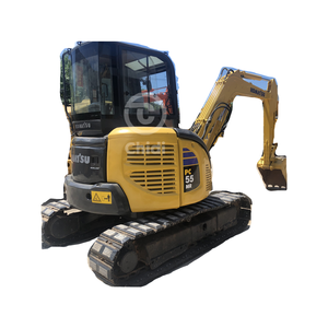 Komatsu รถแบคโฮรถขุด PC55MR ไฮดรอลิคตีนตะขาบ5.16ตันเครื่องยนต์มอเตอร์ดั้งเดิมของญี่ปุ่น - Product Image 1