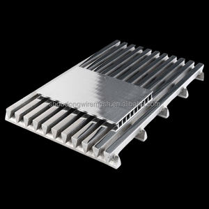 Panneau de treillis en acier inoxydable à fils en coin, support de treillis <span class=keywords><strong>pour</strong></span> déshydratation, industrie minière - Product Image 4